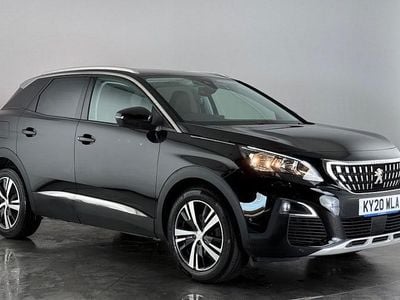 Used Peugeot 3008 Allure 131 HP (96 kW) 2020 Black SUV