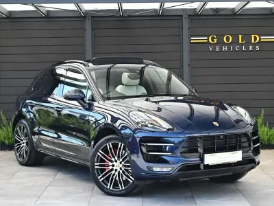 Used Porsche Macan Turbo 400 HP (294 kW) 2017 Blue SUV