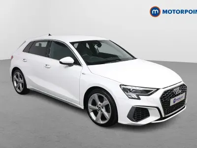 Używany Audi A3 S-Line 2021 Biały Sedan/Limuzyna