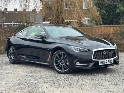 Black Used 2017 Infiniti Q60 Sport Tech Coupe | £13,699