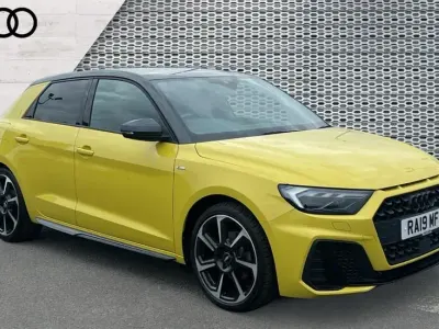 Używany Audi A1 S-Line 150 KM (110 kW) 2019 Żółty SUV