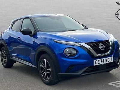 Used Nissan Juke N-Connecta 114 HP (83 kW) 2024 Blue SUV