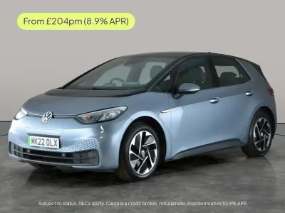 Used VW ID.3 Pro Performance 150 kW (204 HP) 2021 Blue Hatchback