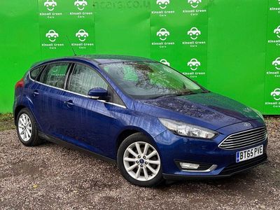 Blue Used 2015 Ford Focus Titanium Hatchback | £6,199 (Fair price)