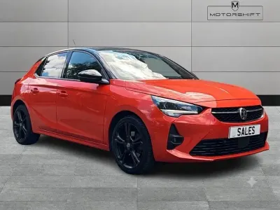 Used Vauxhall Corsa SRi 100 HP (73 kW) 2021 Orange Hatchback