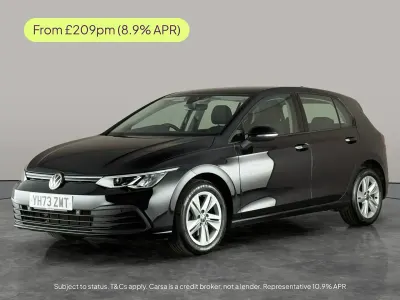 Used VW Golf VIII Life 130 HP (95 kW) 2023 Black Hatchback