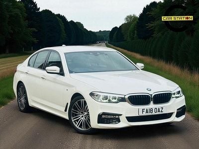 White Used 2018 BMW 530 M Sport Sedan | £19,295 (Good price)
