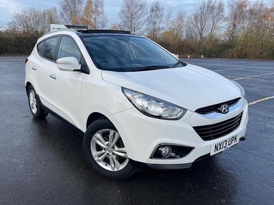 White Used 2013 Hyundai ix35 Premium SUV | £4,295 (Fair price)