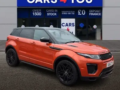 Used Land Rover Range Rover evoque HSE Dynamic 179 HP (131 kW) 2016 Orange SUV