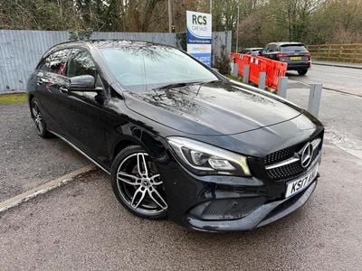 Black Used 2017 Mercedes CLA220 Shooting Brake AMG line Estate | £11,799 (Fair price)