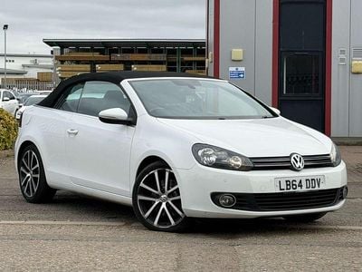 Used VW Golf Cabriolet GT 140 HP (102 kW) 2015 White Cabriolet