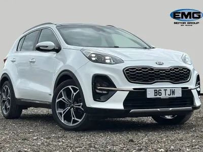 Used Kia Sportage GT-Line S 177 HP (130 kW) 2020 White SUV