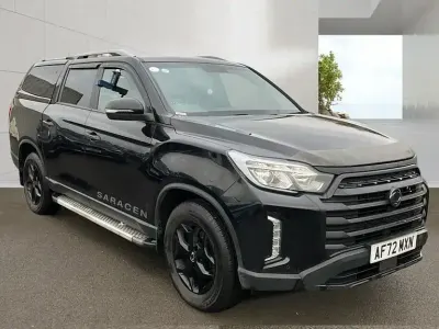Usado SsangYong Musso 187 HP (137 kW) 2022 Preto Pickup