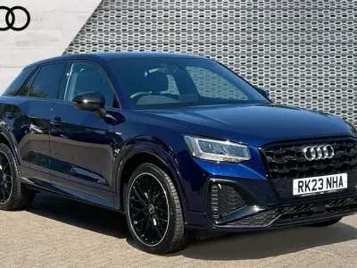 Used Audi Q2 Black Edition 150 HP (110 kW) 2023 Blue SUV