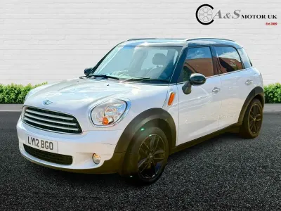 Used Mini Cooper D Countryman 112 HP (82 kW) 2012 White SUV