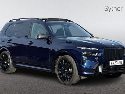 Blue Used 2023 BMW X7 M Sport SUV | £57,000 (Fair price)