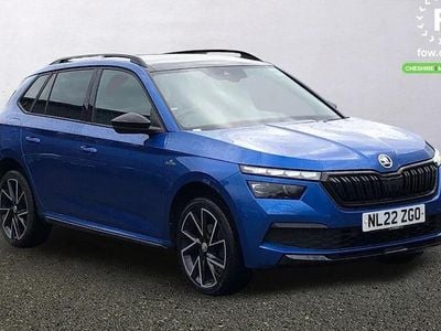 Begagnad Skoda Kamiq Monte Carlo 150 HK (110 kW) 2022 Blå SUV