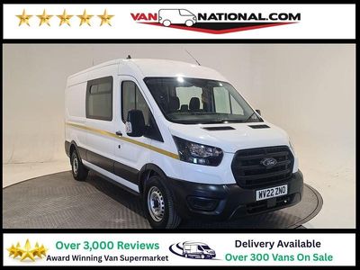 Used Ford Transit 130 HP (95 kW) 2022 White Van