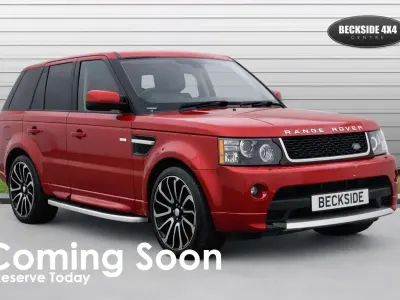 Used Land Rover Range Rover HSE 258 HP (189 kW) 2013 Red SUV