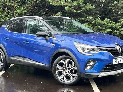 Blue/black Used 2023 Renault Captur Techno SUV | £14,205 (Good price)