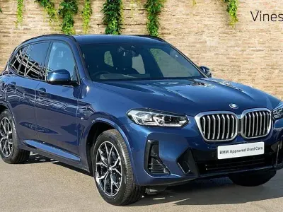 Used BMW X3 M Sport 184 HP (135 kW) 2022 Blue SUV