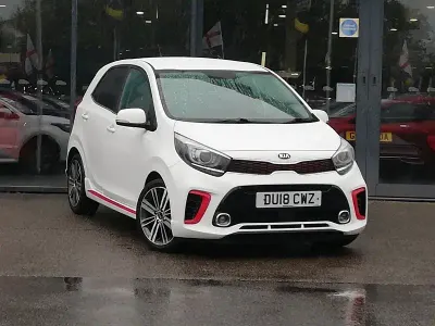 Used Kia Picanto GT-Line 2018 White Hatchback