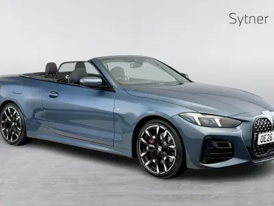 Used BMW 420 M Sport 181 HP (133 kW) 2026 Blue Cabriolet