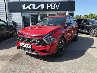 Used Kia Sportage GT-Line 136 HP (100 kW) 2023 Red SUV