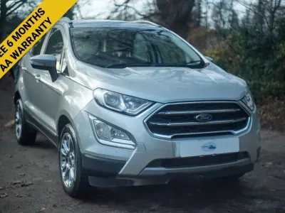 Used Ford Ecosport Titanium 125 HP (91 kW) 2019 Silver SUV