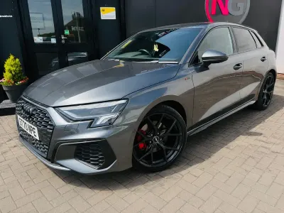 Used Audi A3 S-Line 184 HP (135 kW) 2020 Grey Sedan