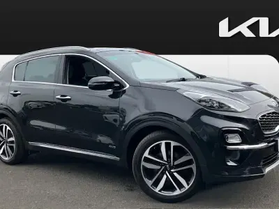 Used Kia Sportage 177 HP (130 kW) 2019 Black SUV