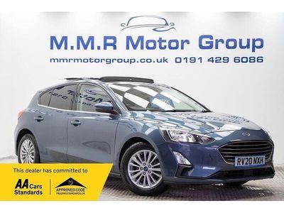 Used Ford Focus Titanium 120 HP (88 kW) 2020 Blue Hatchback