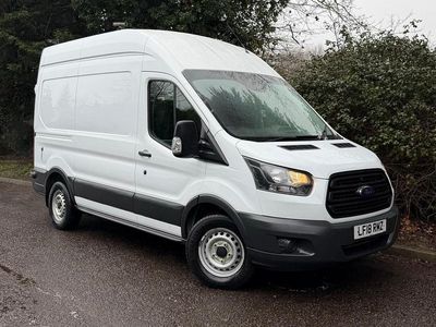 Used Ford Transit 130 HP (95 kW) 2018 White Van
