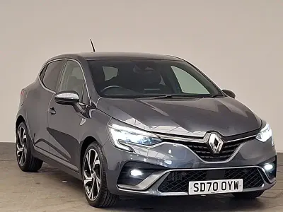 Usado Renault Clio V RS Line 100 HP (73 kW) 2020 Cinzento Citadino