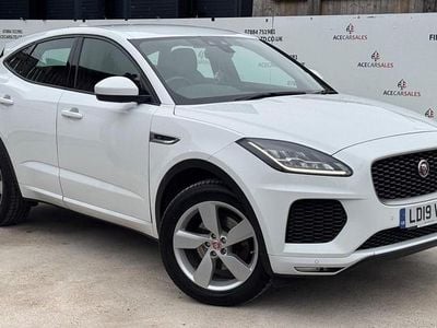 White Used 2019 Jaguar E-Pace R-Dynamic SUV | £14,695 (Good price)