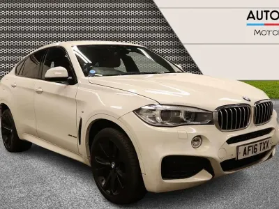 Used BMW X6 M Sport 2016 White SUV