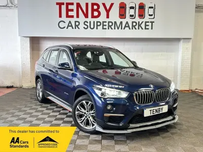 Used BMW X1 xLine 231 HP (169 kW) 2016 Blue SUV