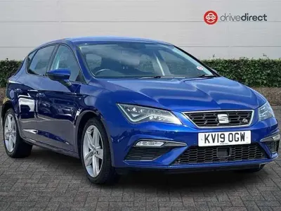 Second-hand Seat Leon FR 130 CP (95 kW) 2019 Albastru Hatchback