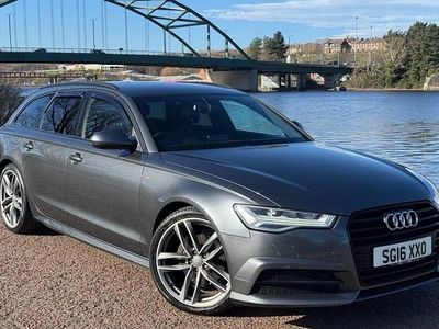 Used Audi A6 Black Edition 190 HP (139 kW) 2016 Grey Estate