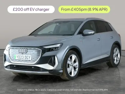Used Audi Q4 e-tron S-Line 125 kW (170 HP) 2023 Grey SUV