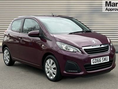 used Peugeot 108 5Dr HAT 1.0 68 Active 2-TRONIC