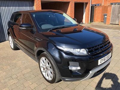 Used Land Rover Range Rover evoque Dynamic 240 HP (176 kW) 2011 Black Estate