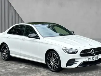 Used Mercedes E300 AMG line 265 HP (194 kW) 2023 White