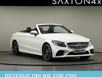 used Mercedes 300 C-Class Cabriolet (2019/69)CAMG Line Premium 9G-Tronic Plus auto (06/2018 on) 2d