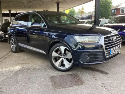 Used Audi Q7 S-Line 2015 Blue SUV