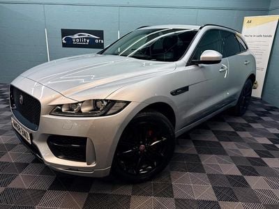 Used Jaguar F-Pace R-Sport 180 HP (132 kW) 2018 Silver SUV