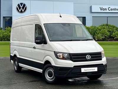 White New 2025 VW Crafter S Van | £31,490 (A bit pricey)