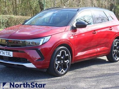 Used Vauxhall Grandland X Ultimate 131 HP (96 kW) 2024 Red SUV
