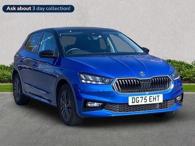 Used Skoda Fabia Design Edition 147 HP (108 kW) 2025 Blue Hatchback