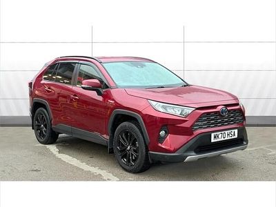 Red Used 2020 Toyota RAV4 Hybrid Design SUV | £24,597 (Fair price)